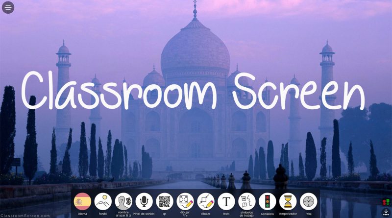 Classroom screen